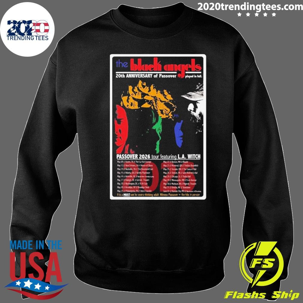 The Black Angels Passover Tour 26 Poster Shirt