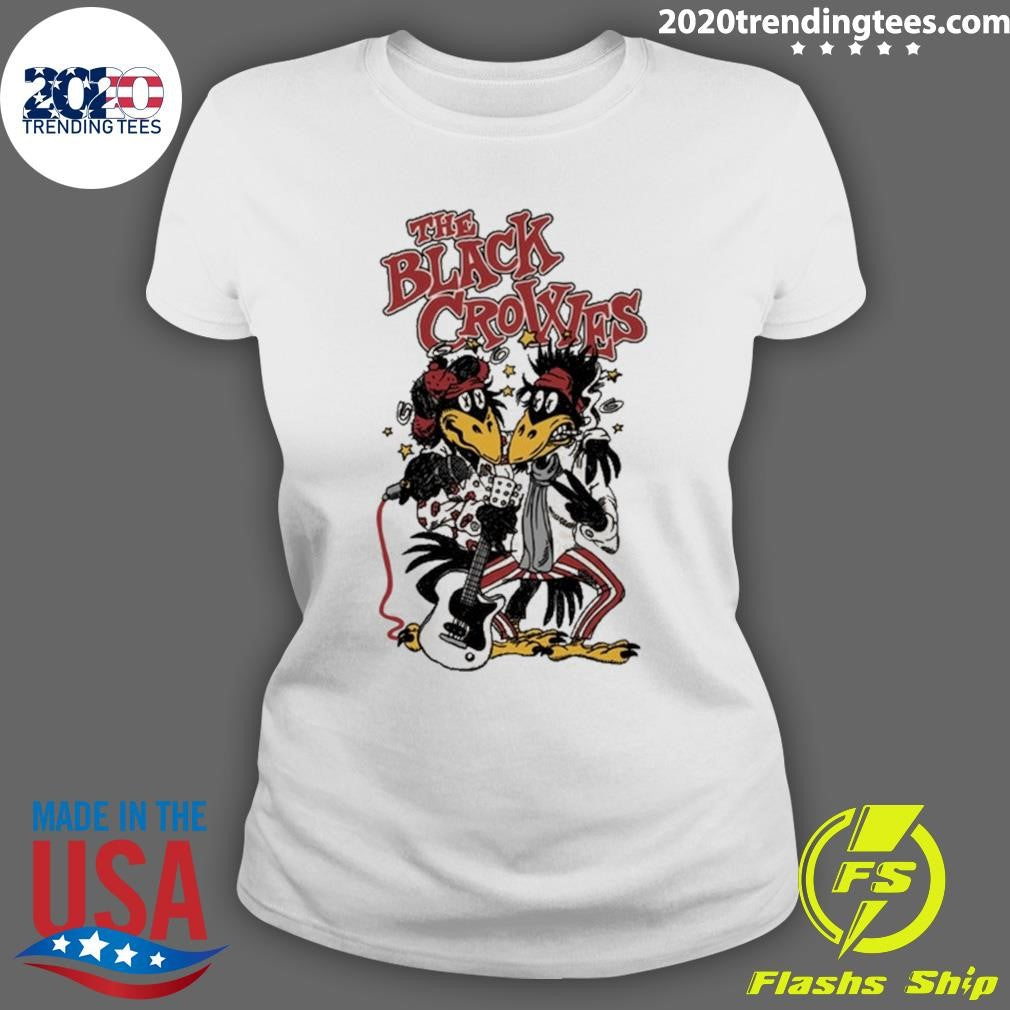 The Black Crowes Tour 2026 Party Crowes Tee Shirt