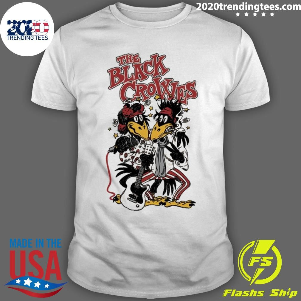 The Black Crowes Tour 2026 Party Crowes Tee Shirt