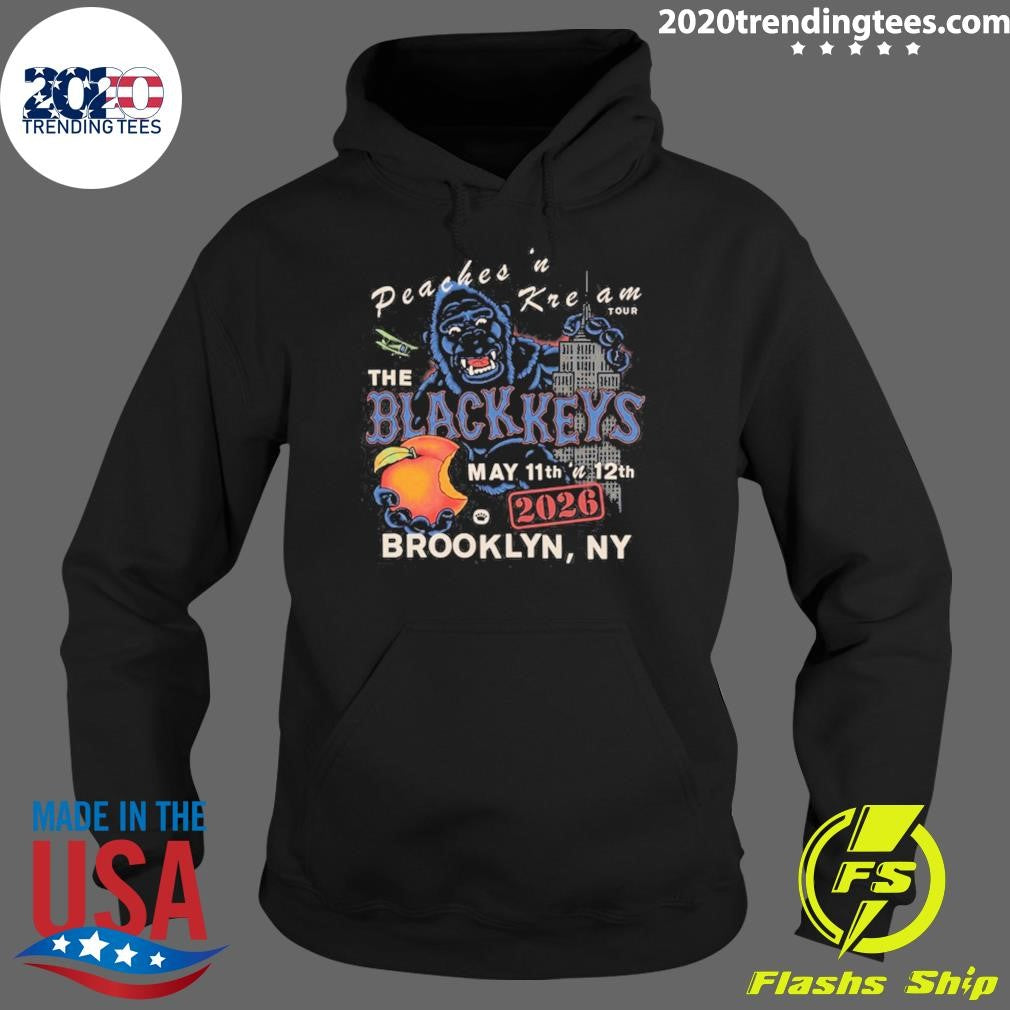 The Black Keys Brooklyn Paramount In NYC May 11-12 2026 Tee Shirt