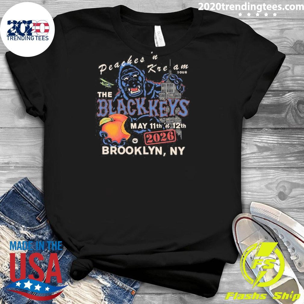 The Black Keys Brooklyn Paramount In NYC May 11-12 2026 Tee Shirt