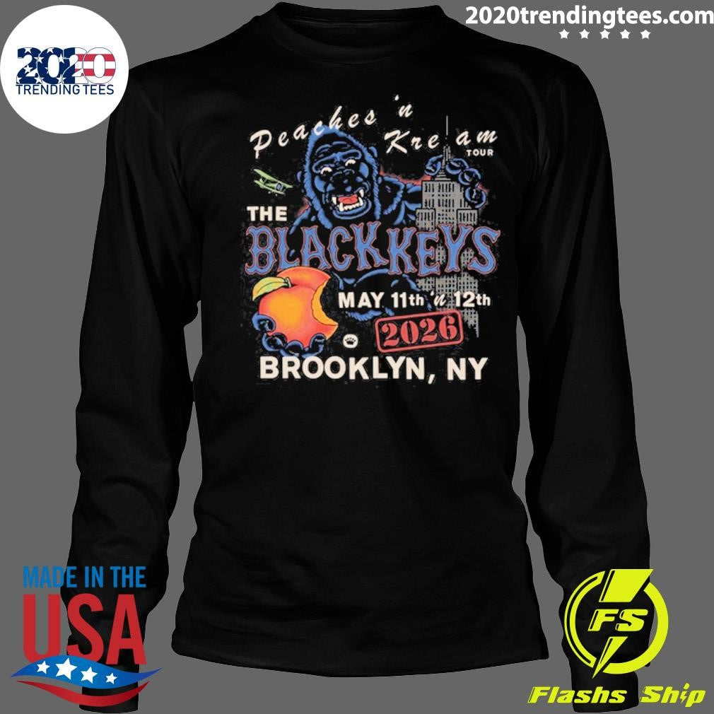 The Black Keys Brooklyn Paramount In NYC May 11-12 2026 Tee Shirt
