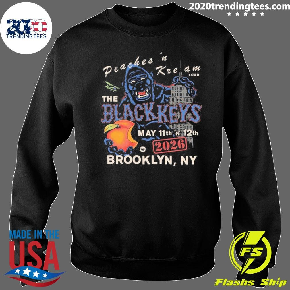 The Black Keys Brooklyn Paramount In NYC May 11-12 2026 Tee Shirt