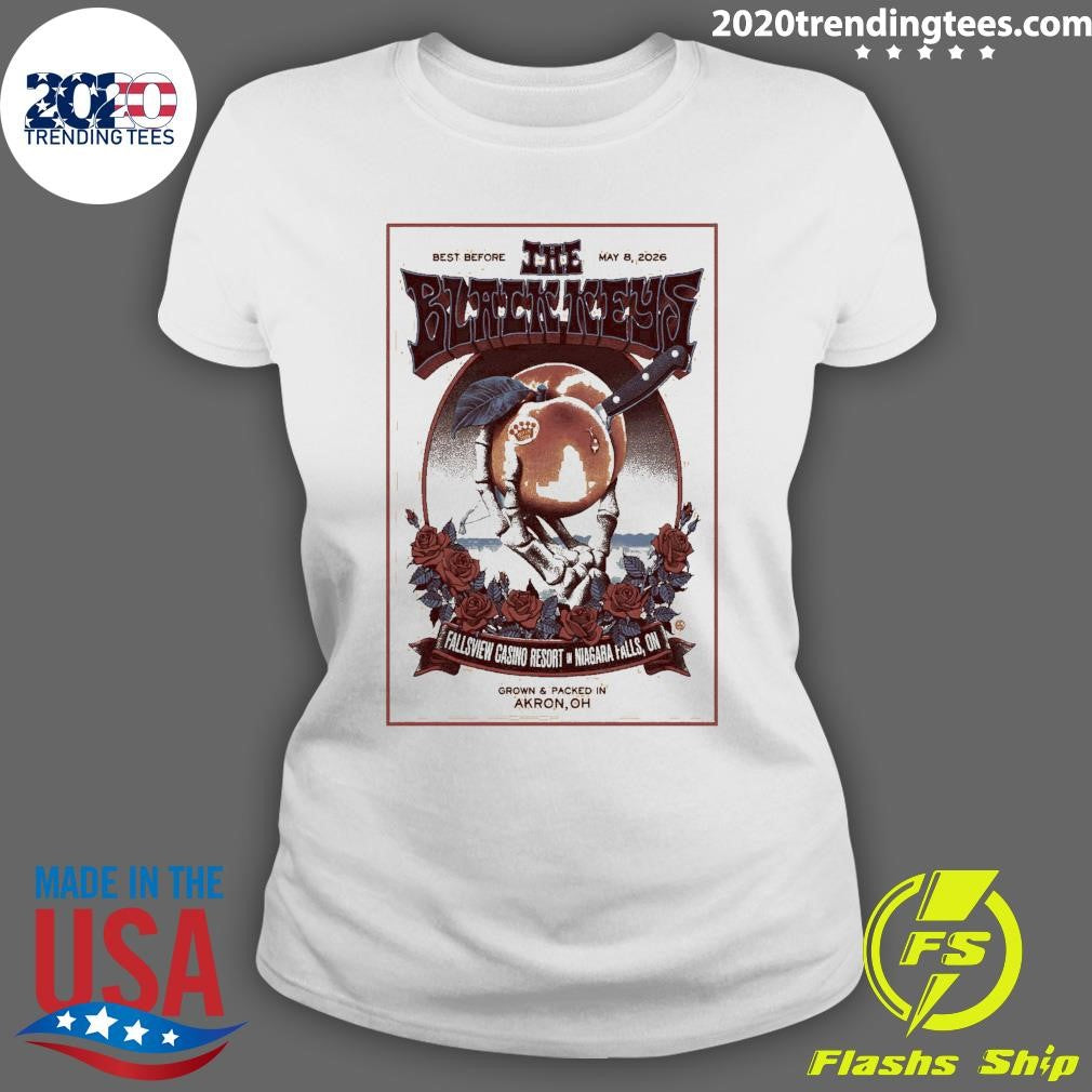 The Black Keys Niagara Falls Tour On May 8 2026 Poster Shirt