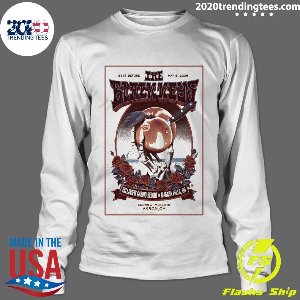 The Black Keys Niagara Falls Tour On May 8 2026 Poster Shirt
