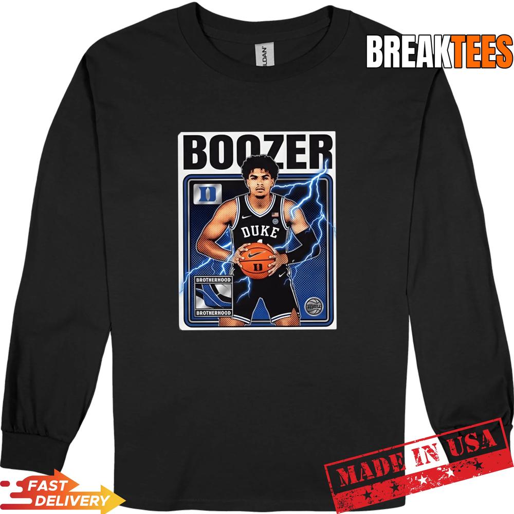 The Boozer Blueprint Duke Blue Devil Lightning T-Shirt
