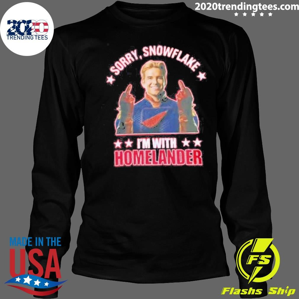 The Boys Season 5 Soldier Boy Sorry Snowflake I’m With Homelander Shirt
