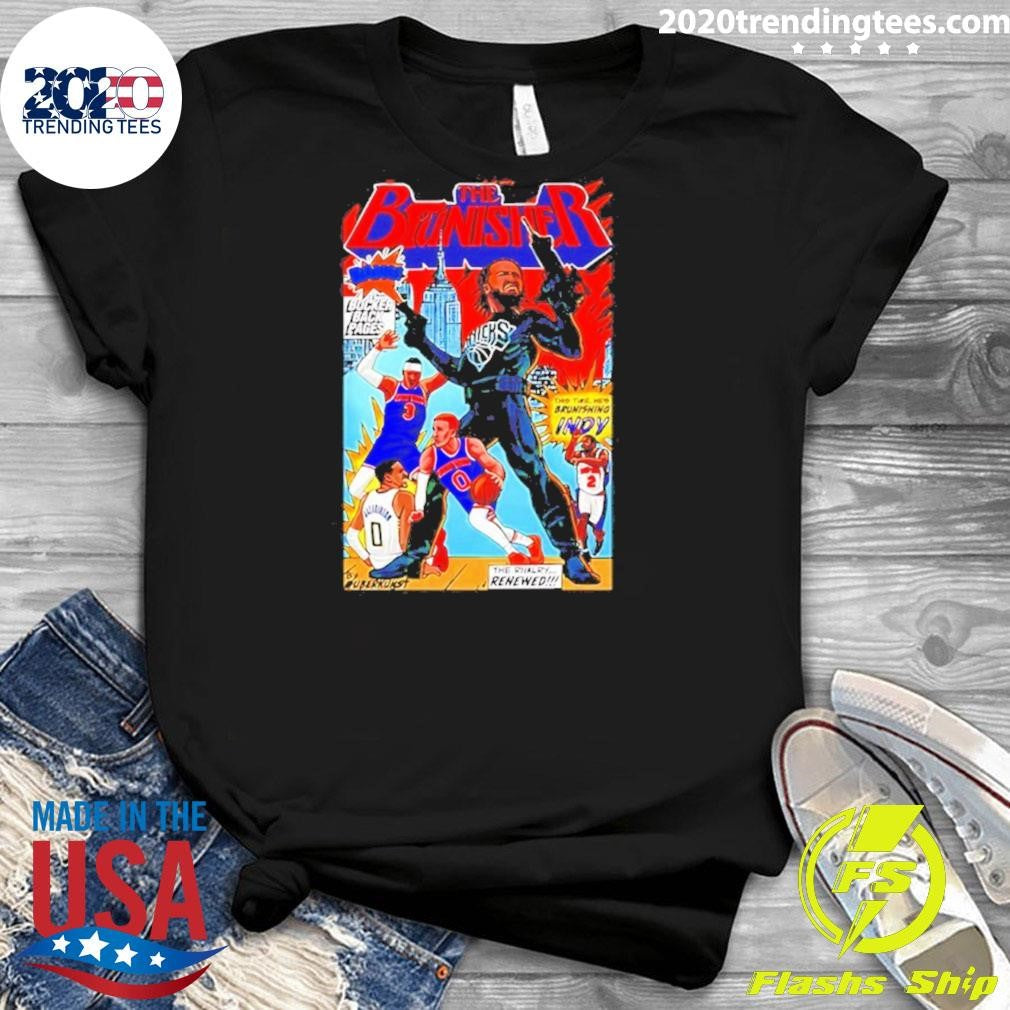 The Brunisher Jalen Brunson Comics Shirt