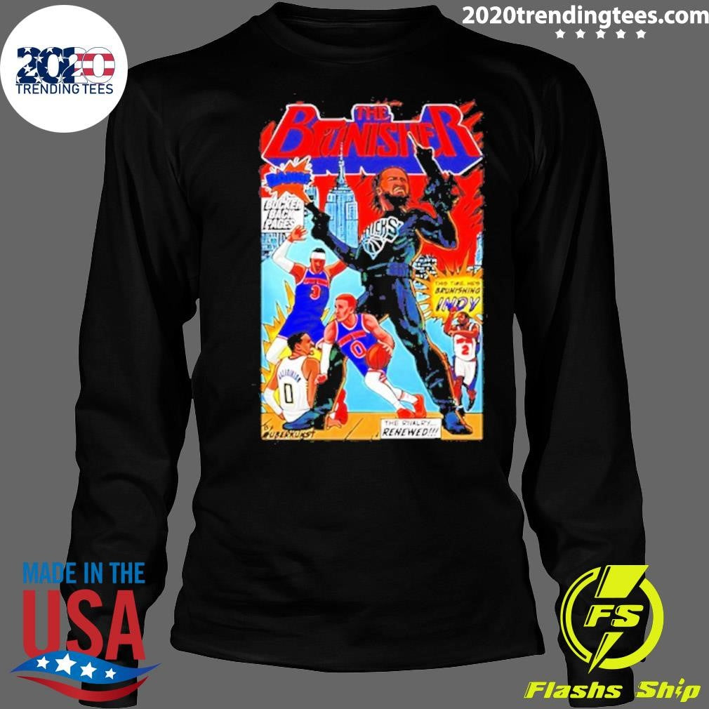 The Brunisher Jalen Brunson Comics Shirt