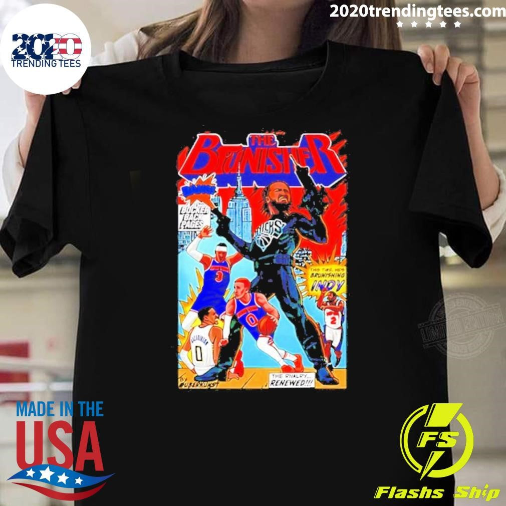 The Brunisher Jalen Brunson Comics Shirt