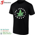 The Chronic Conart cannabis leaf circle logo shirt