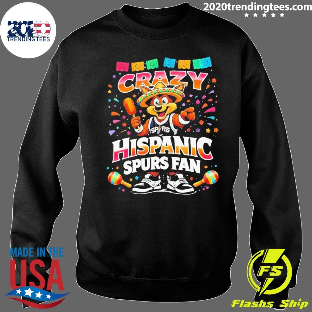 The Coyote Crazy Hispanic Spurs Fan Basketball Mexico Game Day 2026 Shirt