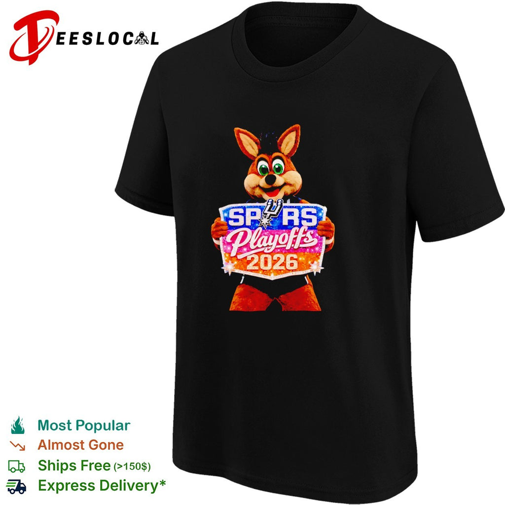 The Coyote San Antonio Spurs Playoffs 2026 shirt