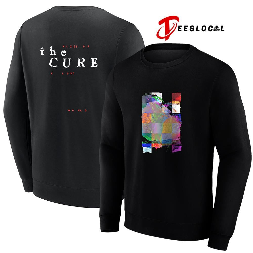 The Cure Mixes Of A Lost World pixel shirt