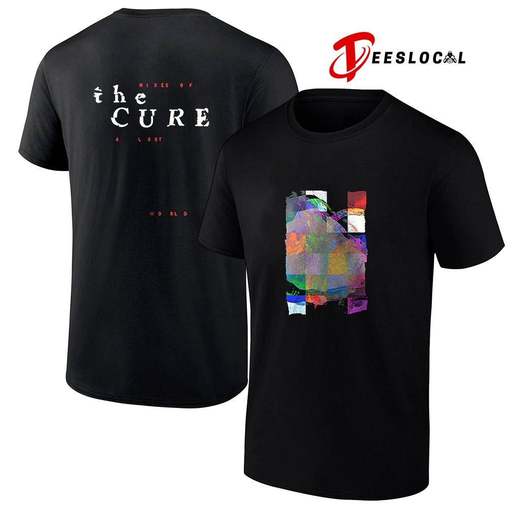The Cure Mixes Of A Lost World pixel shirt