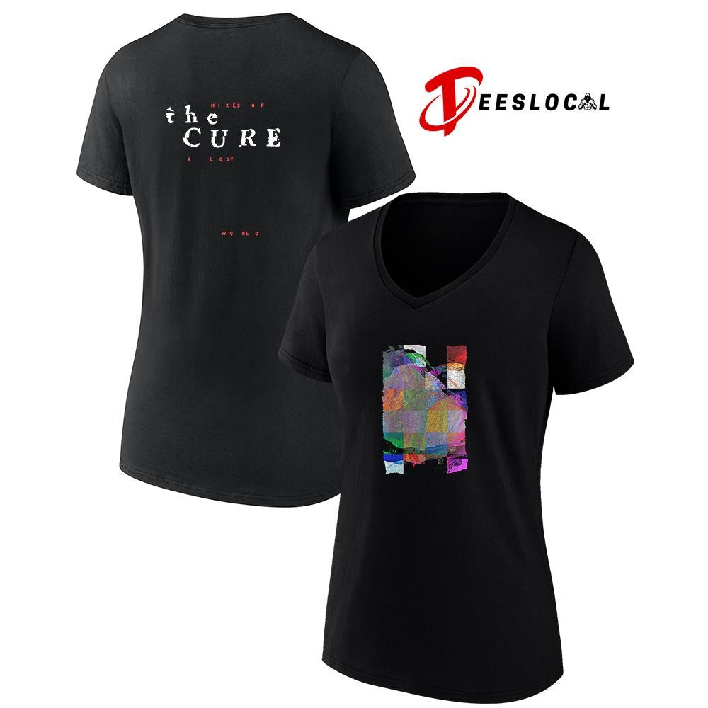 The Cure Mixes Of A Lost World pixel shirt