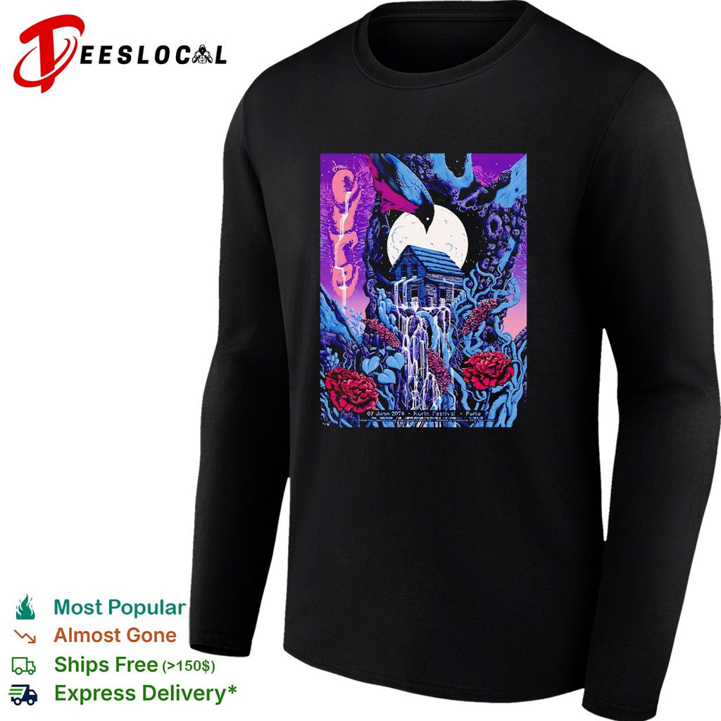 The Cure North Festival 2026 Headline Event In Porto Portugal On 7 June 2026 shirt