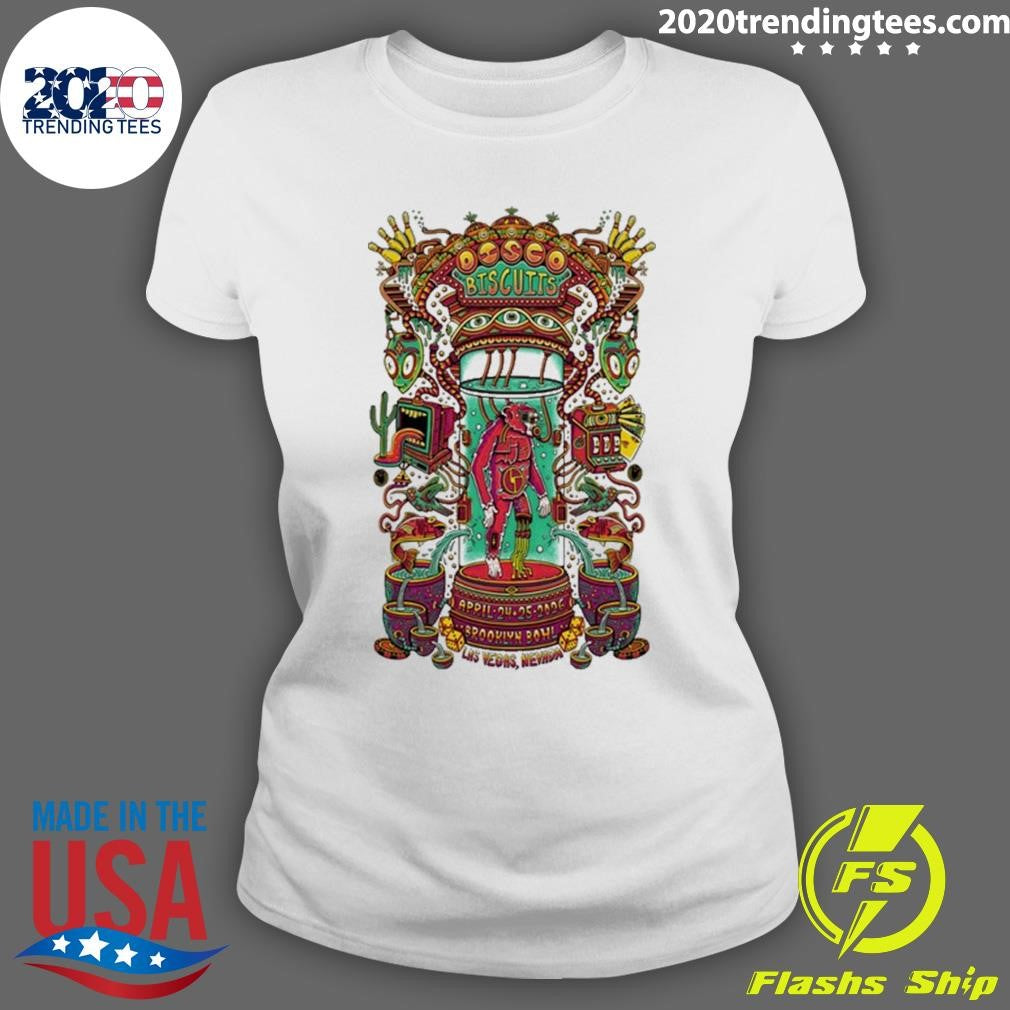 The Disco Biscuits April 24-25 2026 Nevada Tour Shirt