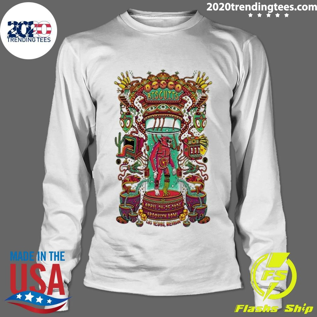 The Disco Biscuits April 24-25 2026 Nevada Tour Shirt