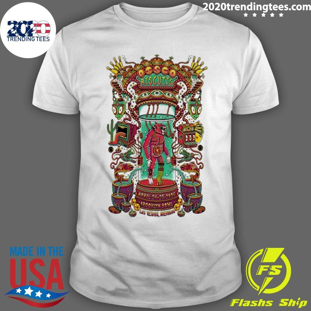 The Disco Biscuits April 24-25 2026 Nevada Tour Shirt