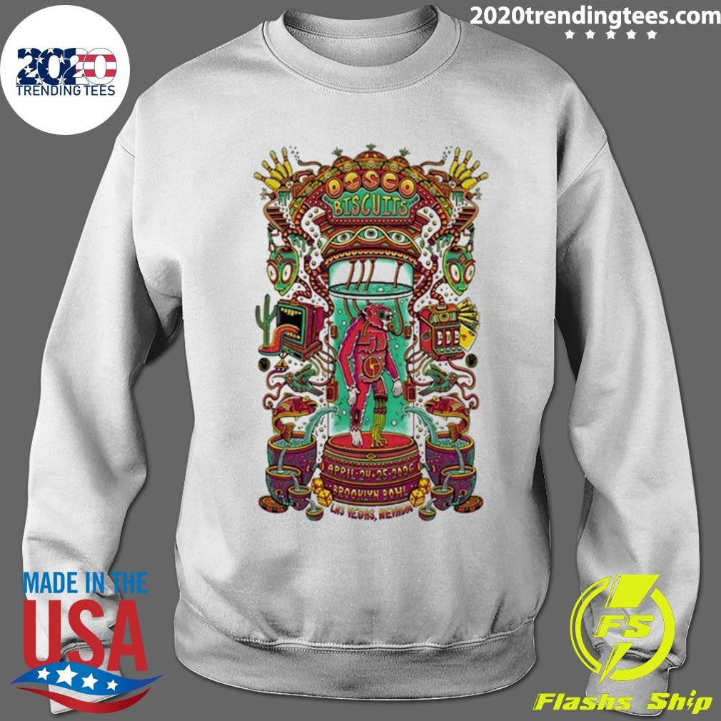 The Disco Biscuits April 24-25 2026 Nevada Tour Shirt