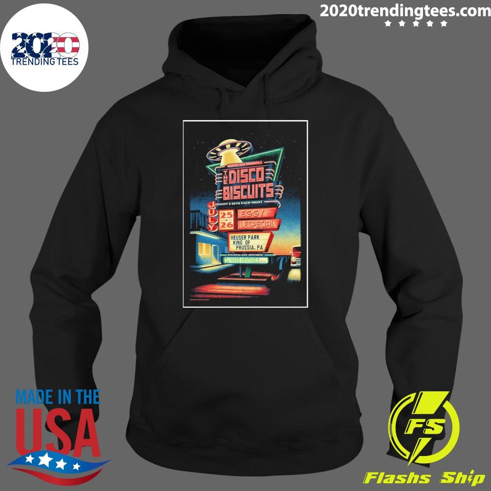 The Disco Biscuits Concert Event at Heuser Park in King of Prussia, PA July 25-26 2026 Shirt