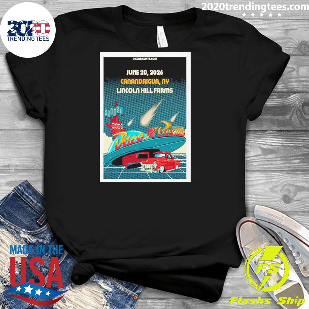 The Disco Biscuits Lincoln Hill Farms June 20, 2026 Canandaigua, Ny Shirt