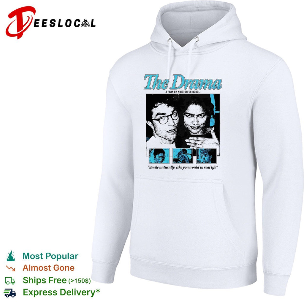 The Drama Robert Pattinson Zendaya A Film by Kristoffer Borgli Smile naturally shirt