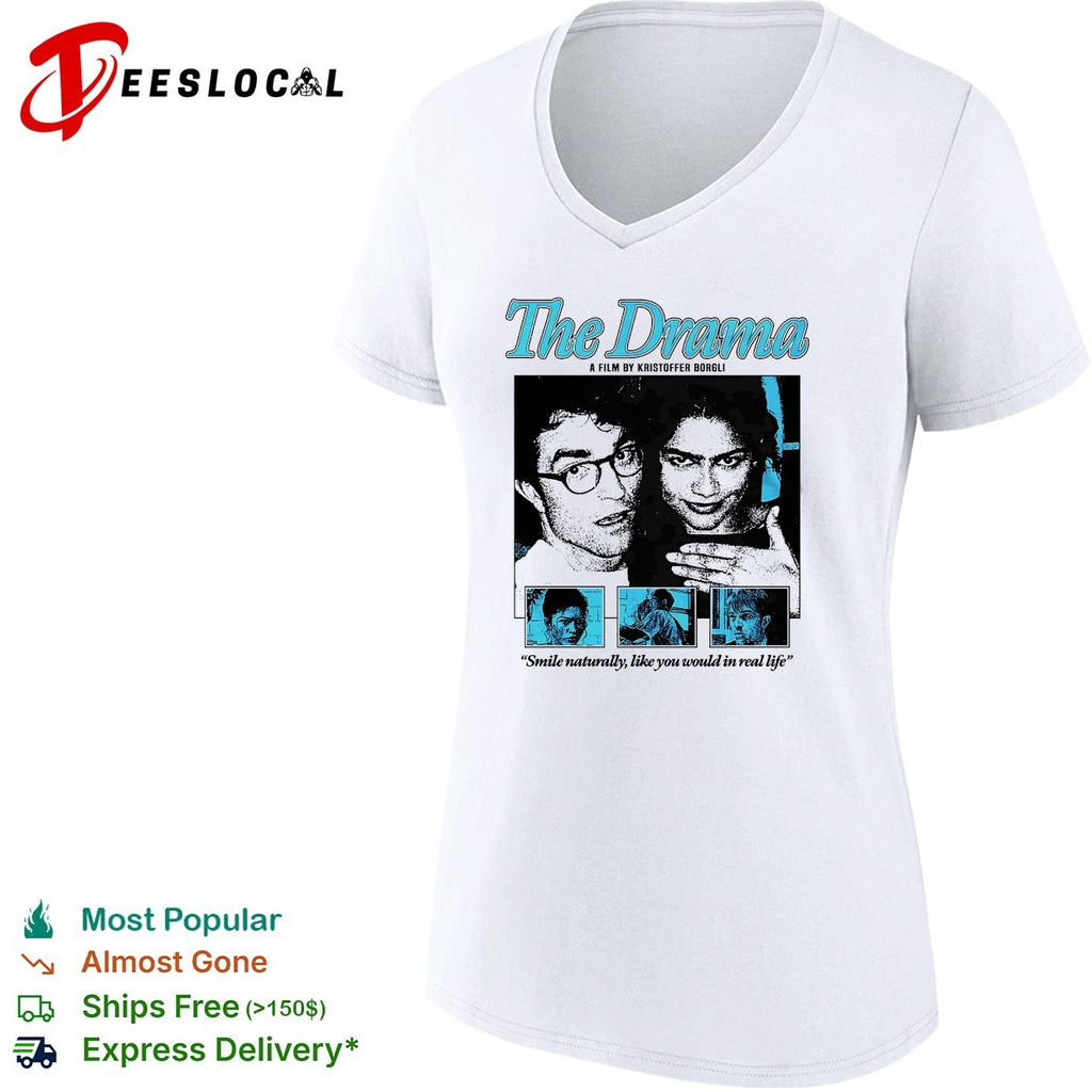 The Drama Robert Pattinson Zendaya A Film by Kristoffer Borgli Smile naturally shirt
