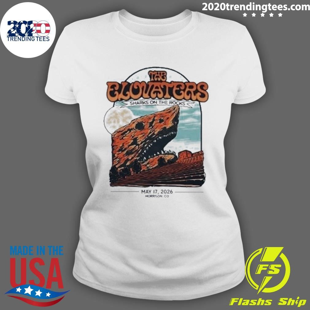 The Elovaters Sharks on the Rocks at Red Amphitheatre on May 17, 26 Shirt