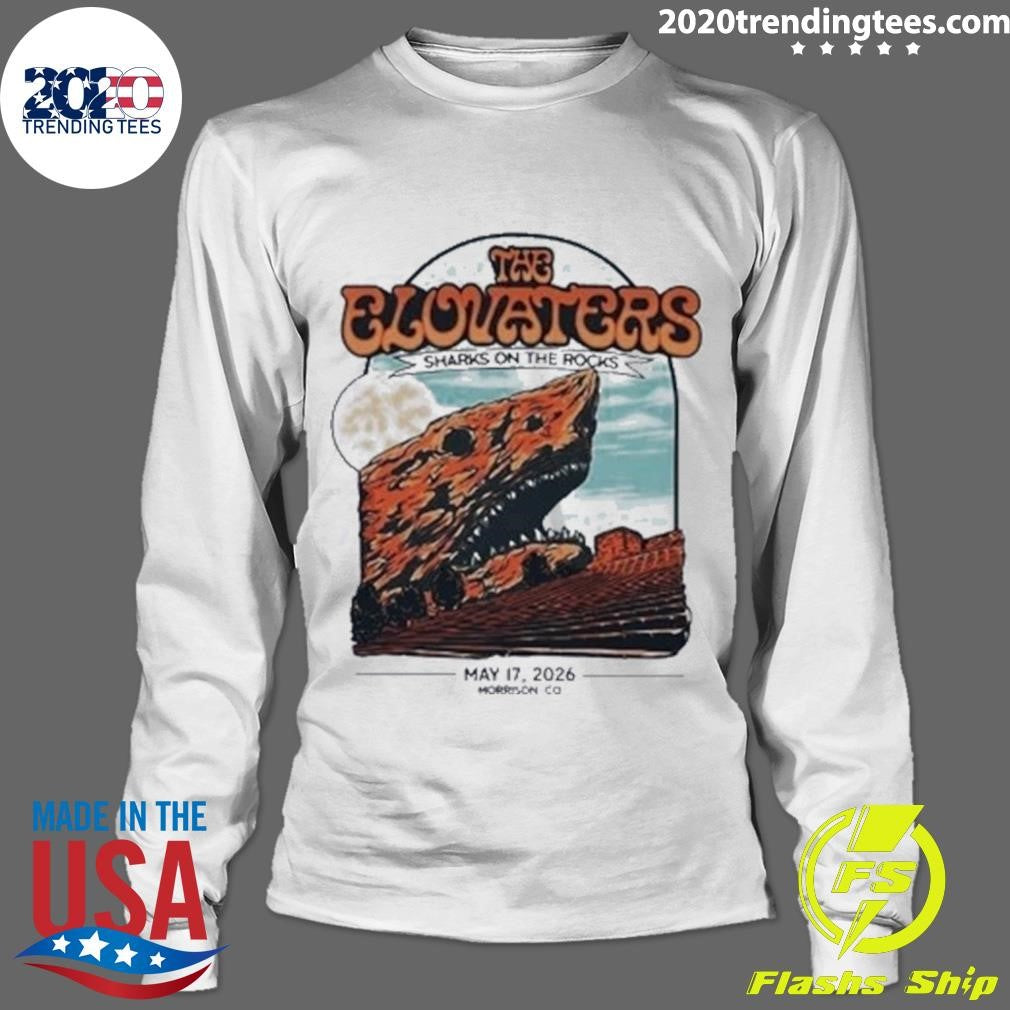 The Elovaters Sharks on the Rocks at Red Amphitheatre on May 17, 26 Shirt