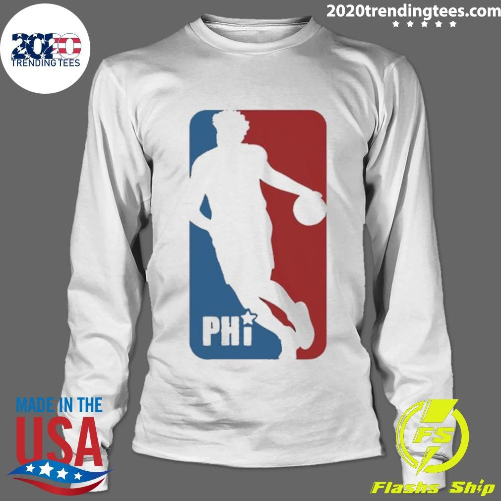 The Emba Philadelphia 76ers Parody Logo Nba Shirt