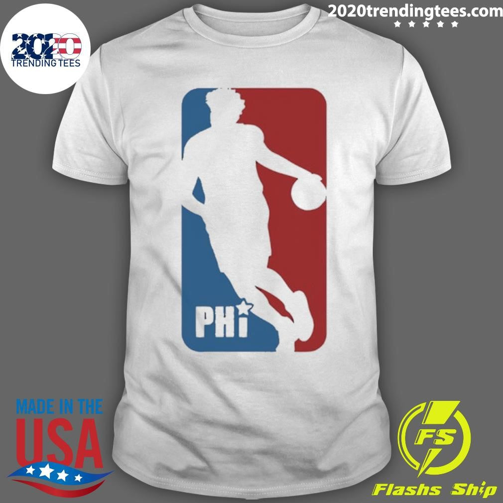 The Emba Philadelphia 76ers Parody Logo Nba Shirt