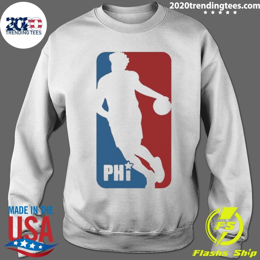 The Emba Philadelphia 76ers Parody Logo Nba Shirt