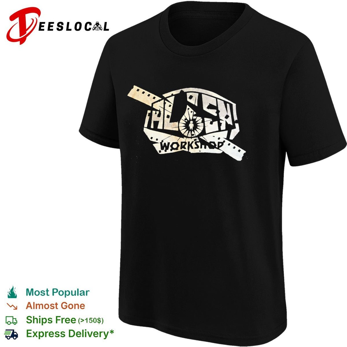 The Film Workshop film strip shirt