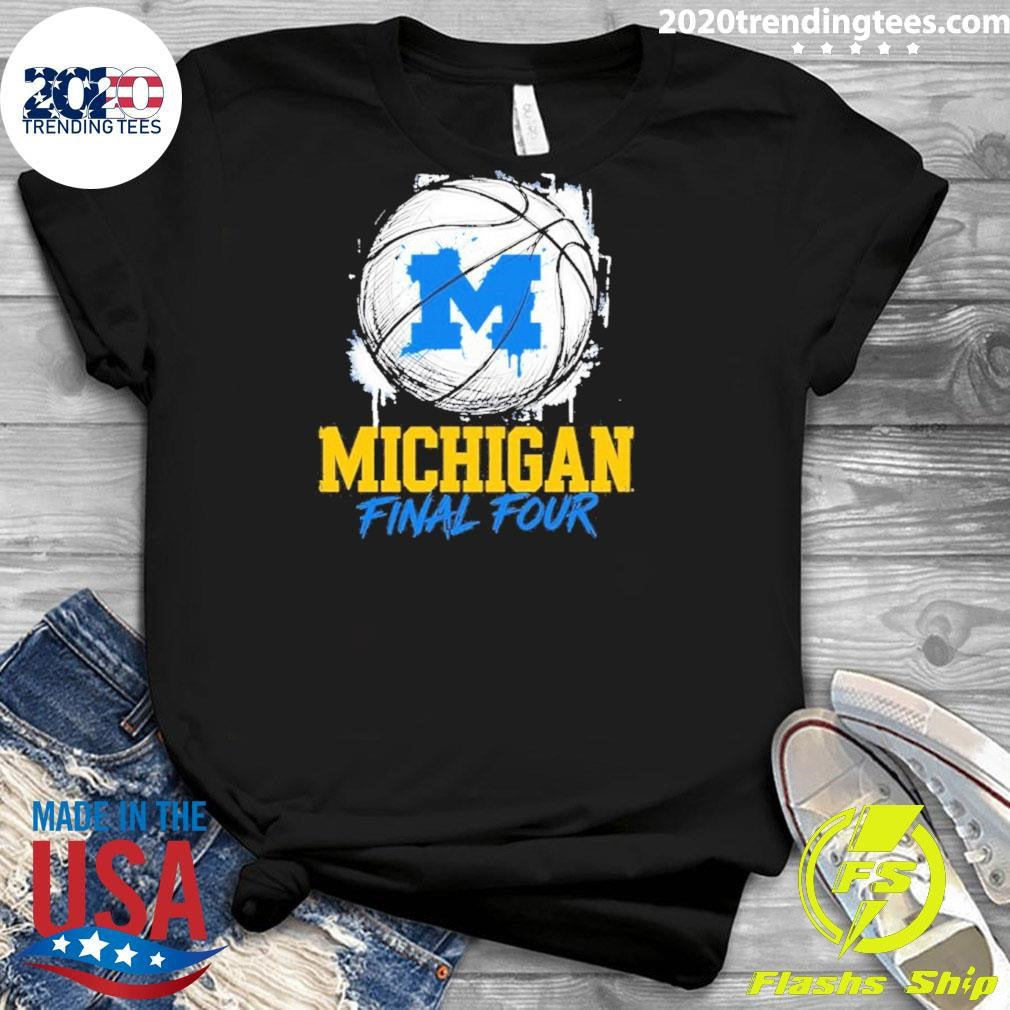 The Final Four Michigan Wolverines Men’s Basketball 2026 Shirt