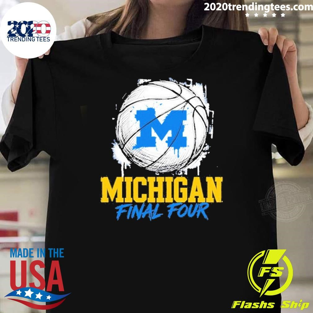 The Final Four Michigan Wolverines Men’s Basketball 2026 Shirt