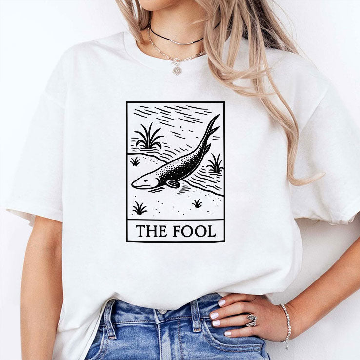The Fool Tarot Card T Shirt