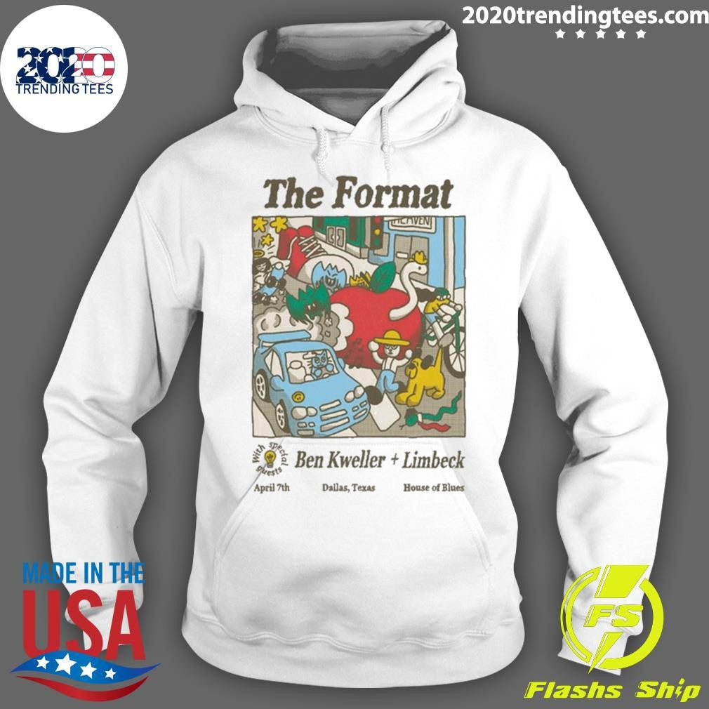 The Format Ben Kweller Limbeck Apr 7 2026 In Dallas TX Shirt