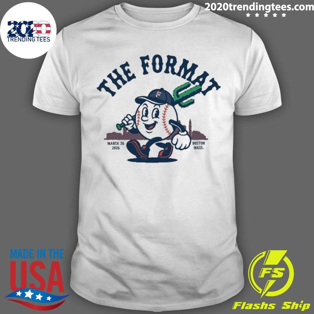 The Format Concert Tour Boston Roadrunner March 26 2026 Tee Shirt