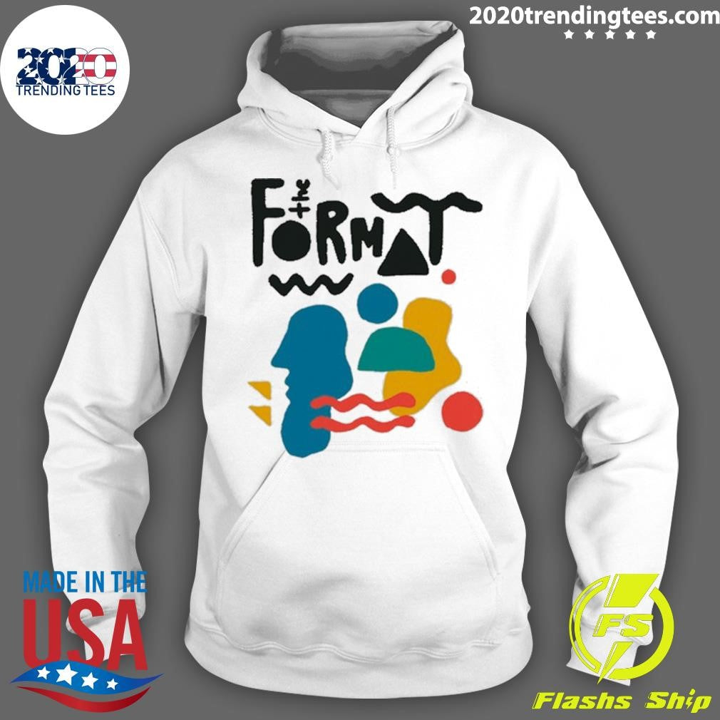 The Format Shapes Ivory Shirt