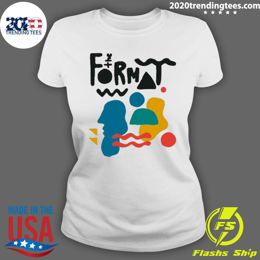 The Format Shapes Ivory Shirt