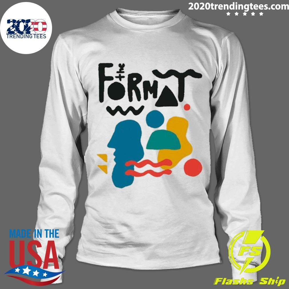 The Format Shapes Ivory Shirt