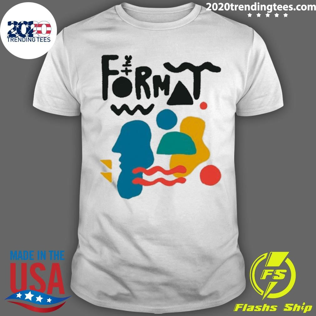 The Format Shapes Ivory Shirt