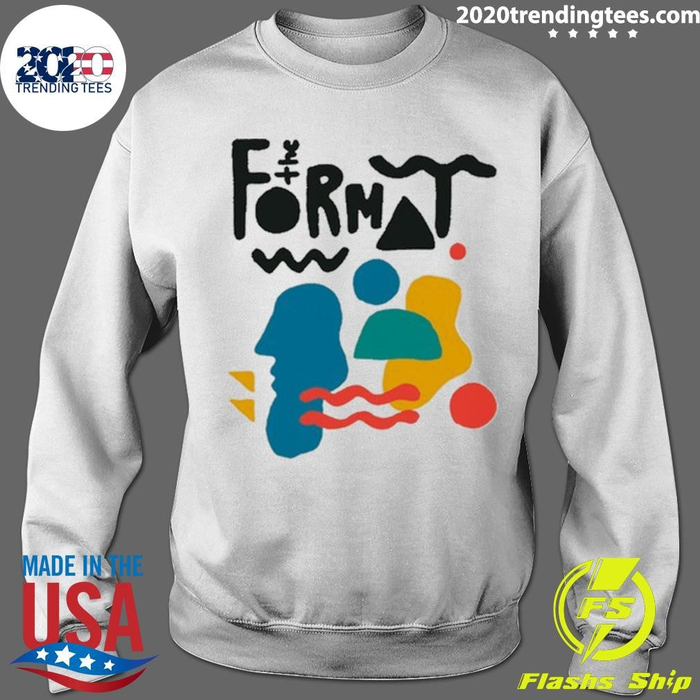 The Format Shapes Ivory Shirt