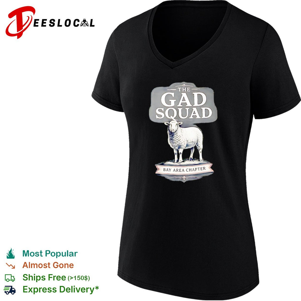 The Gad Squad Bay Area Chapter Sheep shirt