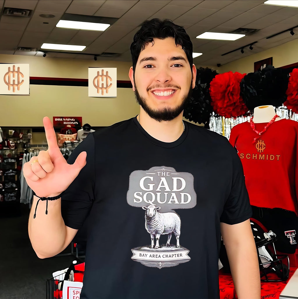 The Gad Squad Goat Bay Area Chapter shirt