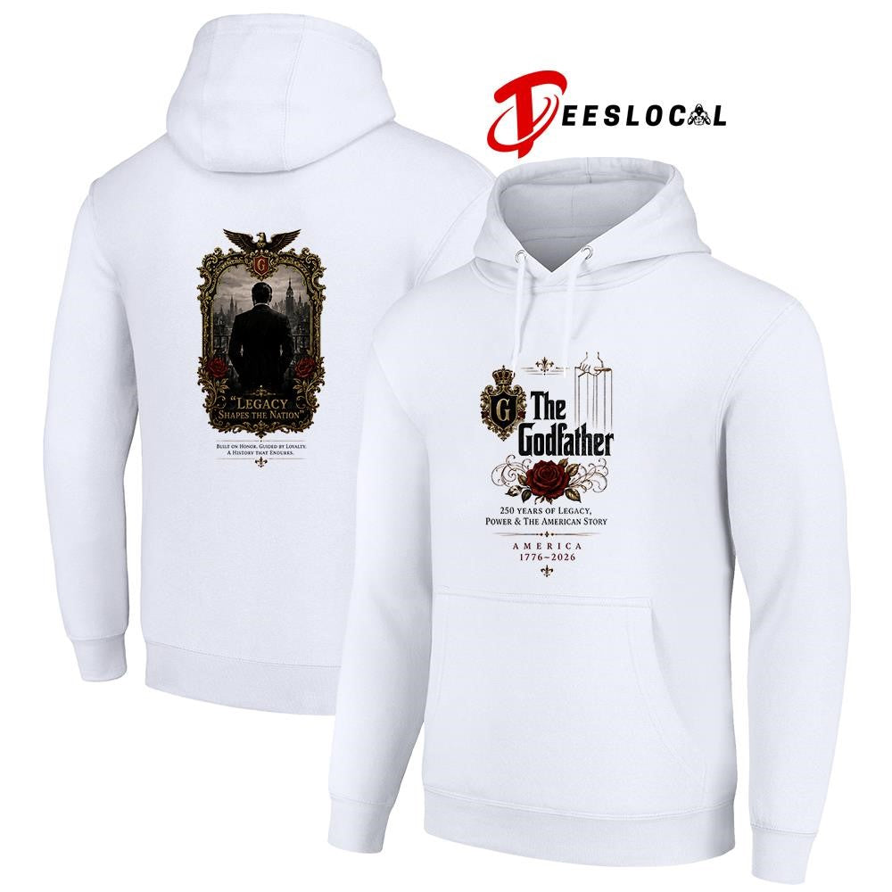 The Godfather 250 years of legacy power and the American story shapes the nation graphic shirt