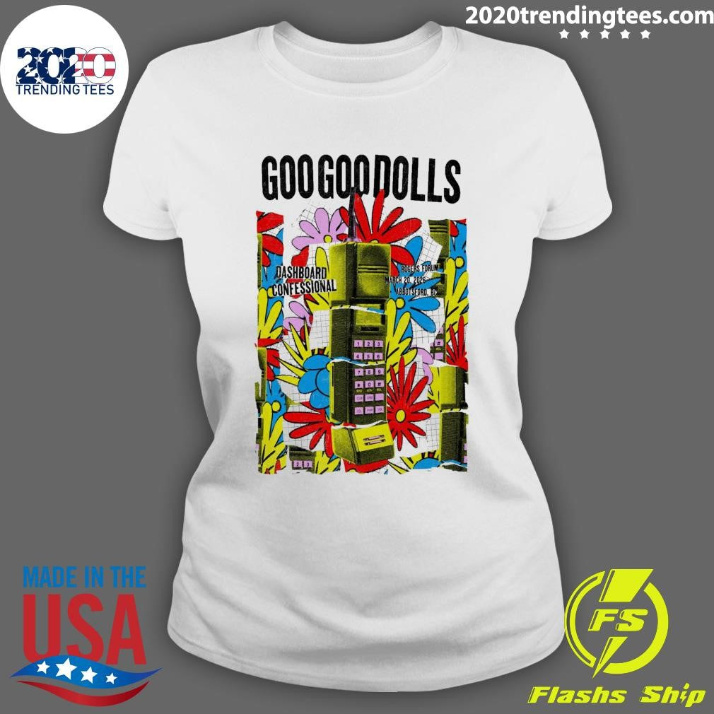 The Goo Goo Dolls March 20 2026 In Abbotsford BC Tour Shirt