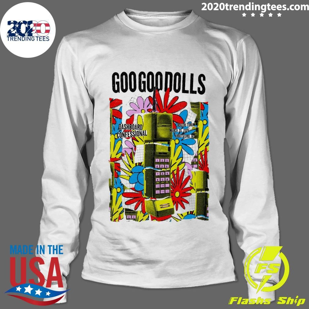 The Goo Goo Dolls March 20 2026 In Abbotsford BC Tour Shirt